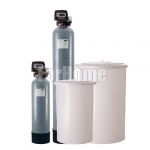Addolcitore acqua doppio corpo AUTOTROL 255/760 Logix 1" elettronico Rig.Volume-tempo 30 litri resina (ds)
