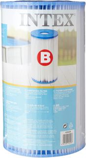 Intex Large B Filter Cartridge - Height 25.4cm, Outside Diameter: 14.22cm - Intex 29005    large filter, type B,  1 piec